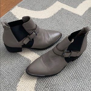 Circus by Sam Edelman grey ankle boots